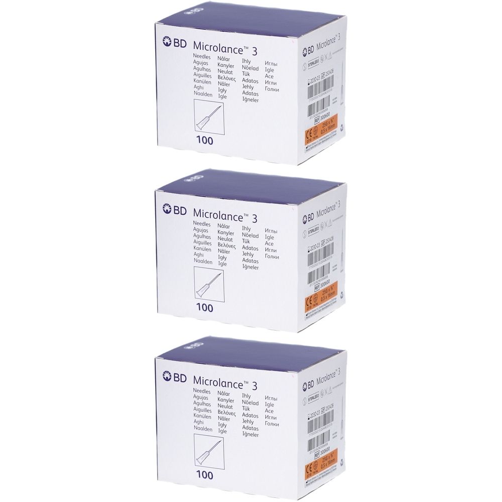 BD Microlance 3 Nadeln 25G x 16 mm