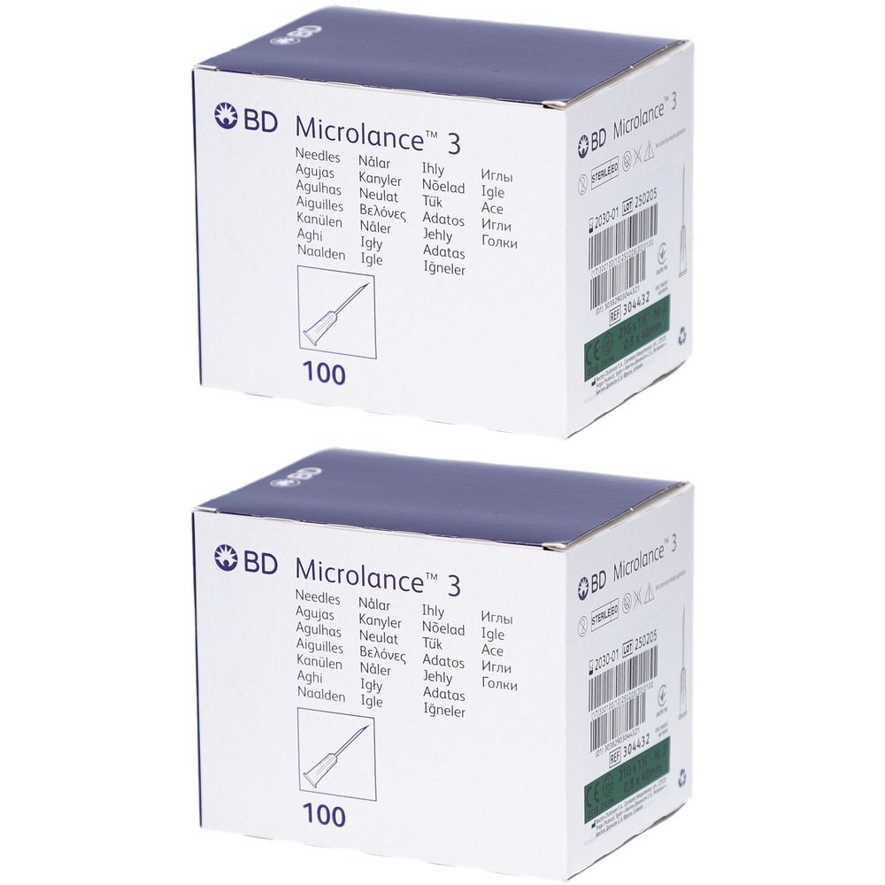BD Microlance 3 Nadeln 21G x 40 mm