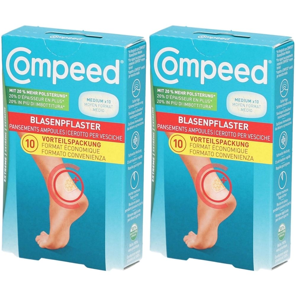 Compeed Blasenpflaster Extreme Mittlere Größe