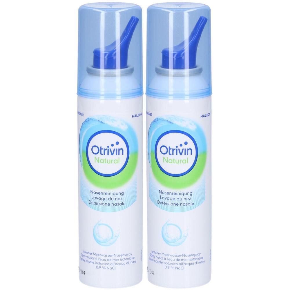 Otrivin Natural Nasenspray mit Meerwasser