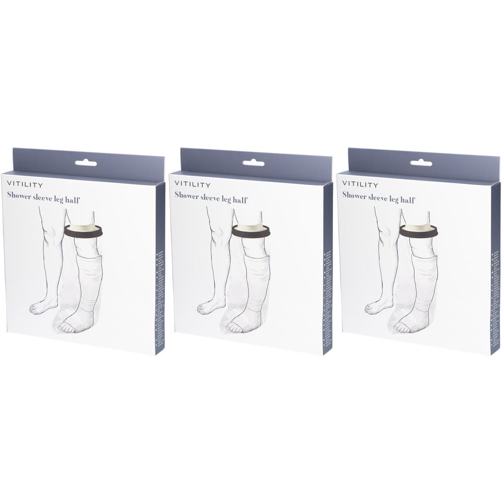 Vitility® Duschabdeckung Beinhälfte