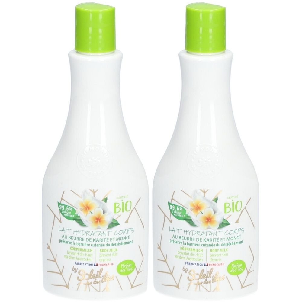 Soleil DES Îles Feuchtigkeitsspendende Körpermilch mit Karitébutter und Bio-Monoi