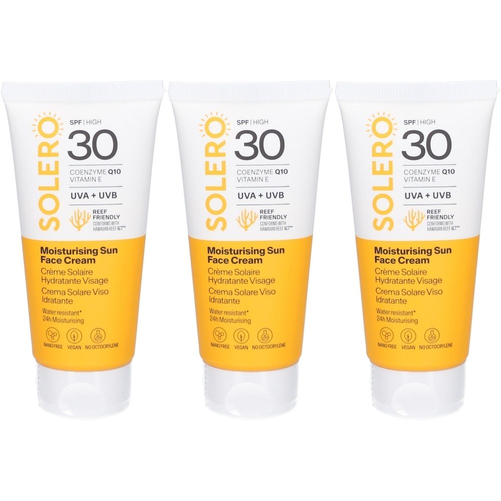 Solero Feuchtigkeitsspendende Sonnencreme Spf30