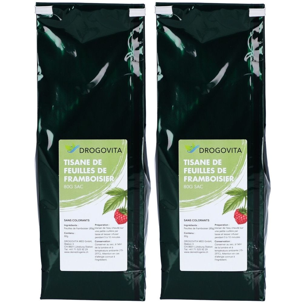 Drogovita Kräutertee aus Himbeerblättern