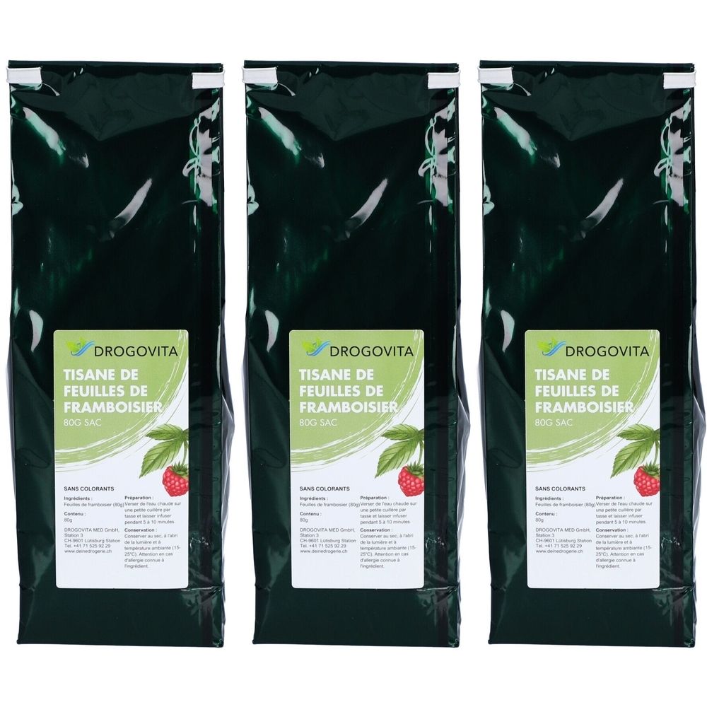 Drogovita Kräutertee aus Himbeerblättern