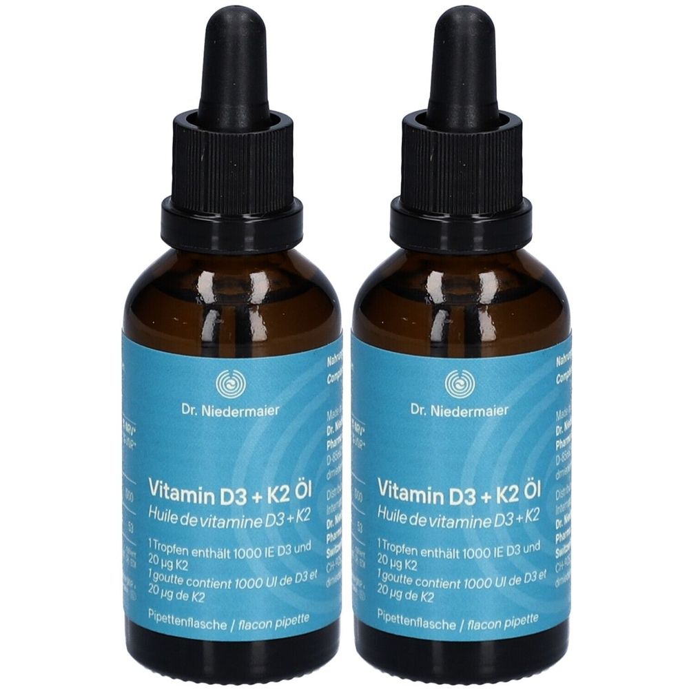 DR.Niedermaier Huile de Vitamin D3 + K2
