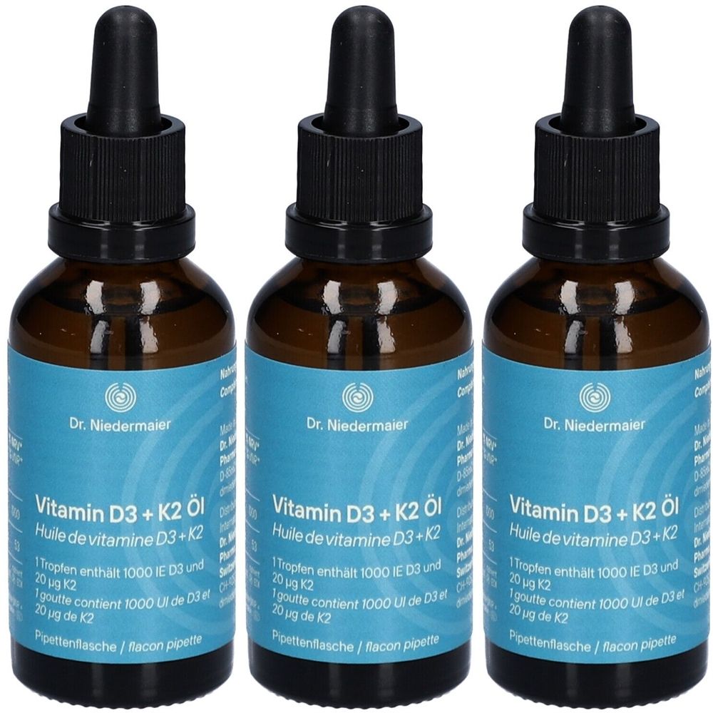 DR.Niedermaier Huile de Vitamin D3 + K2