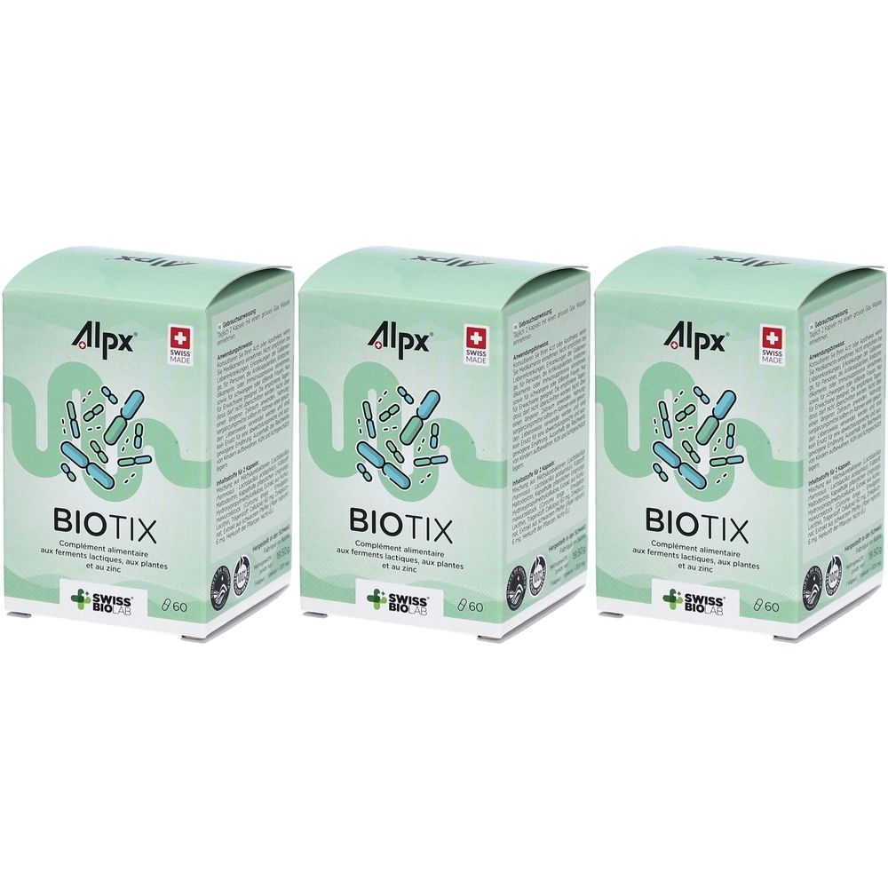 Alpx BioTix Probiotika + Zink & Kurkuma