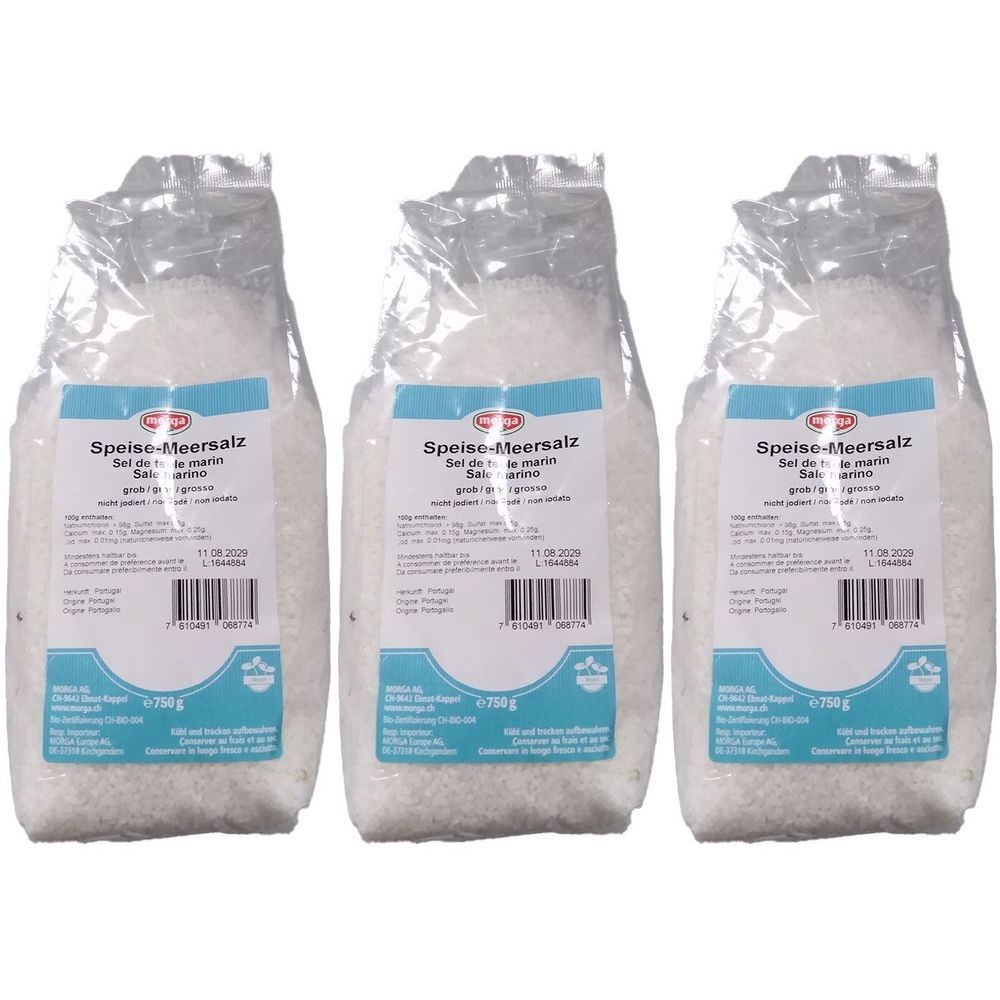 morga®Speise-Meersalz grob, nicht jodiert
