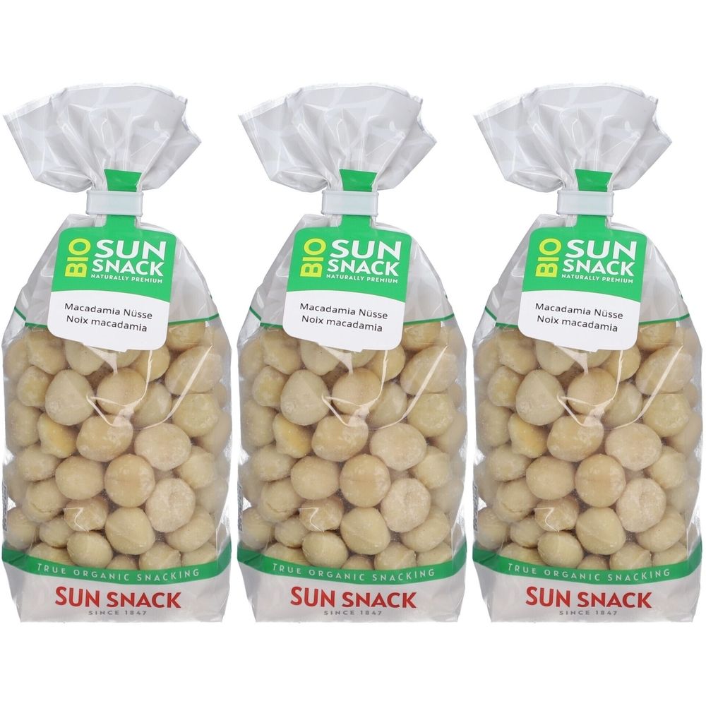 Sun Snack Bio Macadamia Nüsse