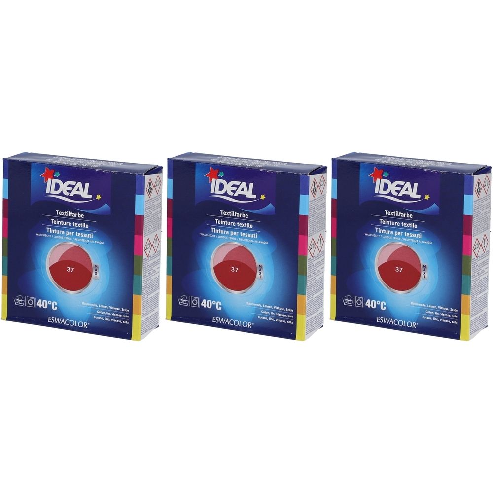 Ideal® Maxi Textilfarbe für Baumwolle No37 Hermesrot