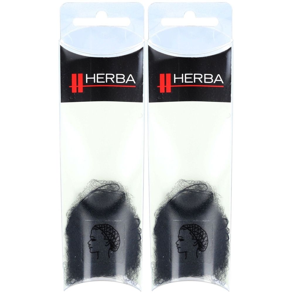 Herba Haarnetze schwarz