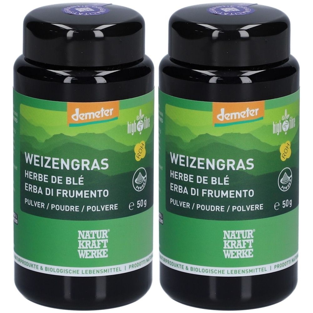 Naturkraftwerke Demeter-Weizengraspulver