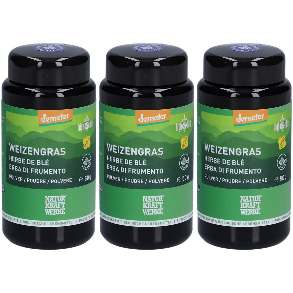 Naturkraftwerke Demeter-Weizengraspulver