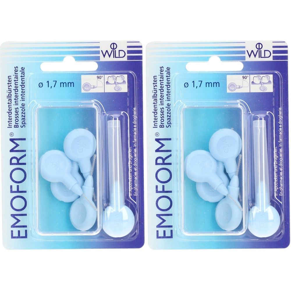 Emoform® Interdentalbürsten 1,7 mm - Hellblau