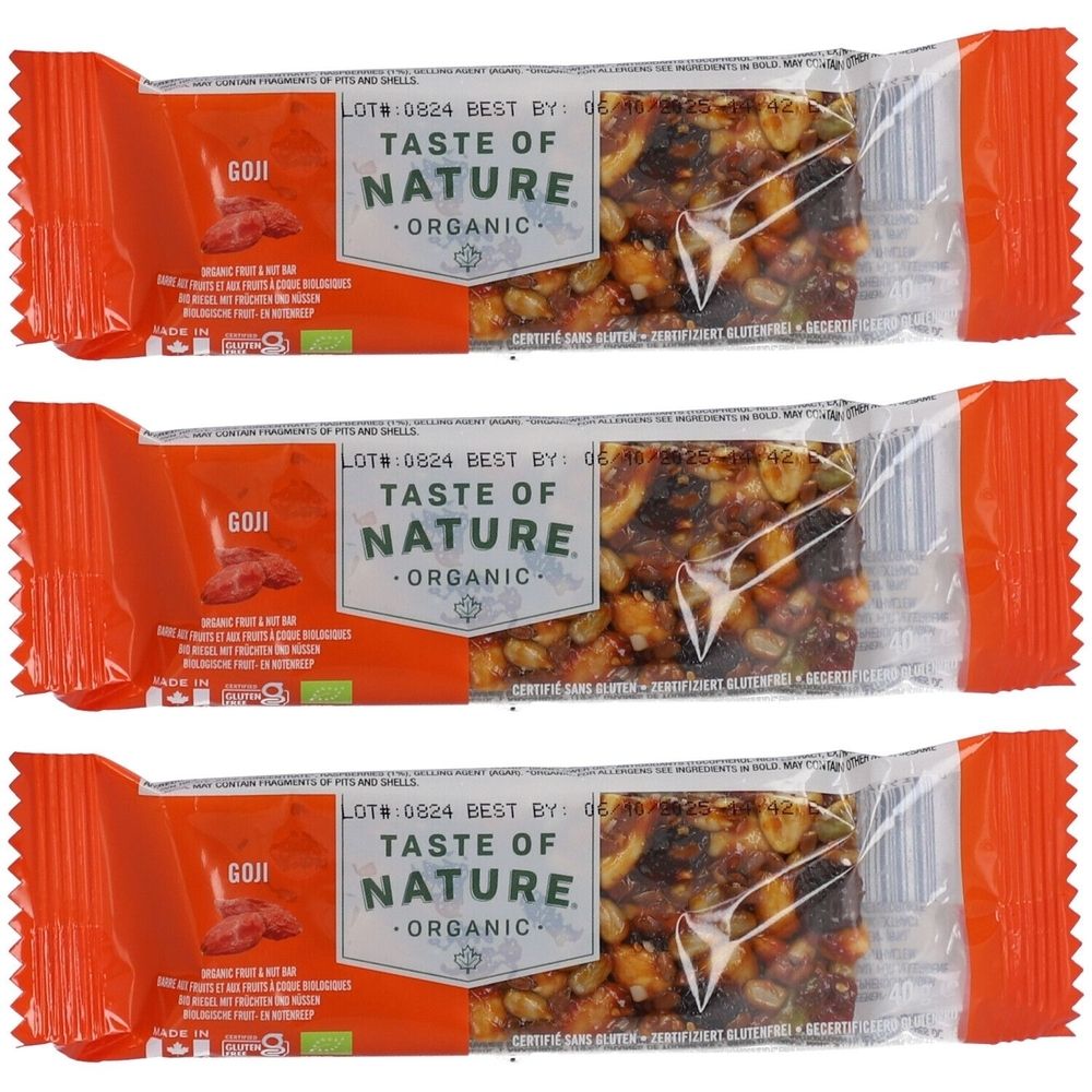 Taste of Nature® Goji-Riegel