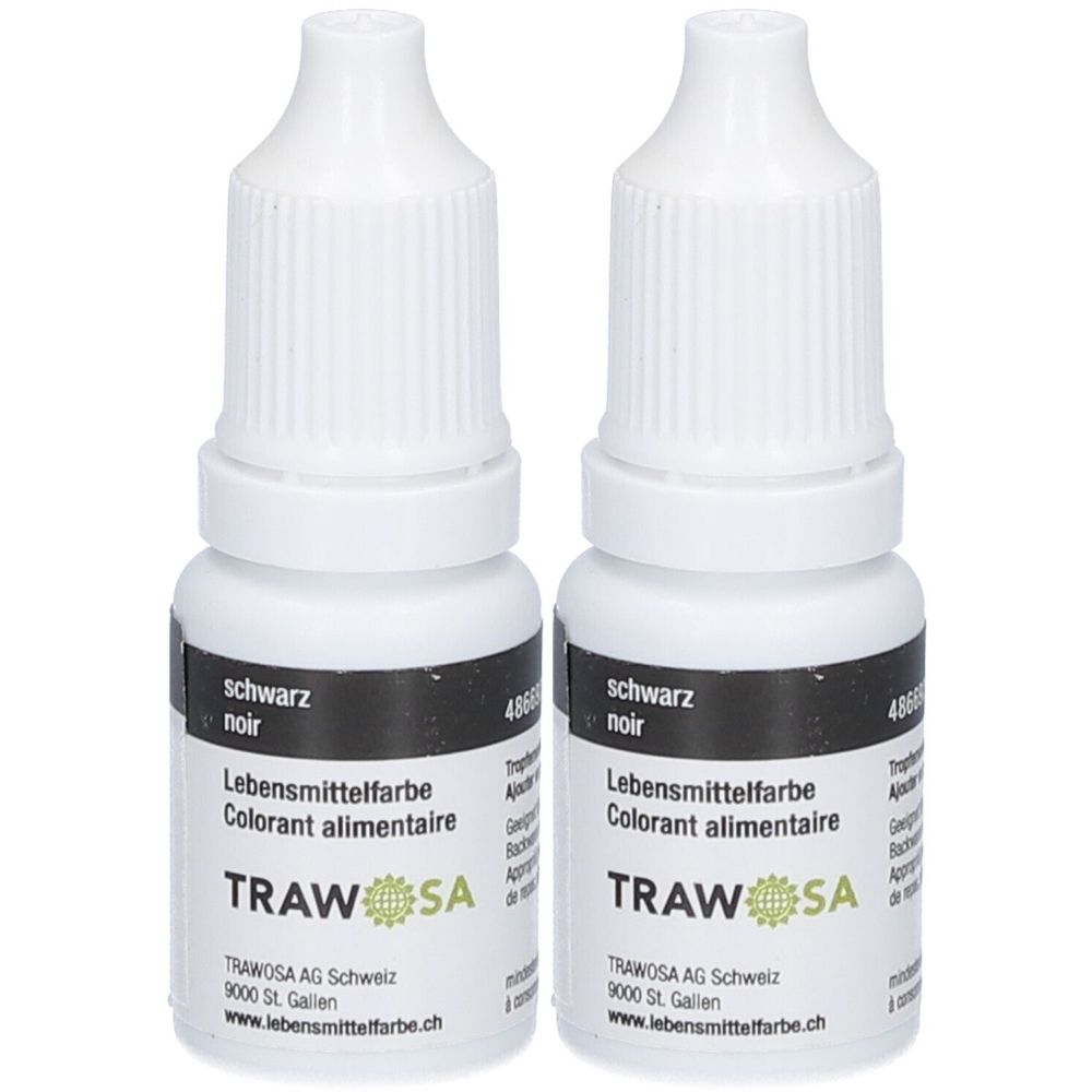 Trawosa Lebensmittelfarbstoff schwarz