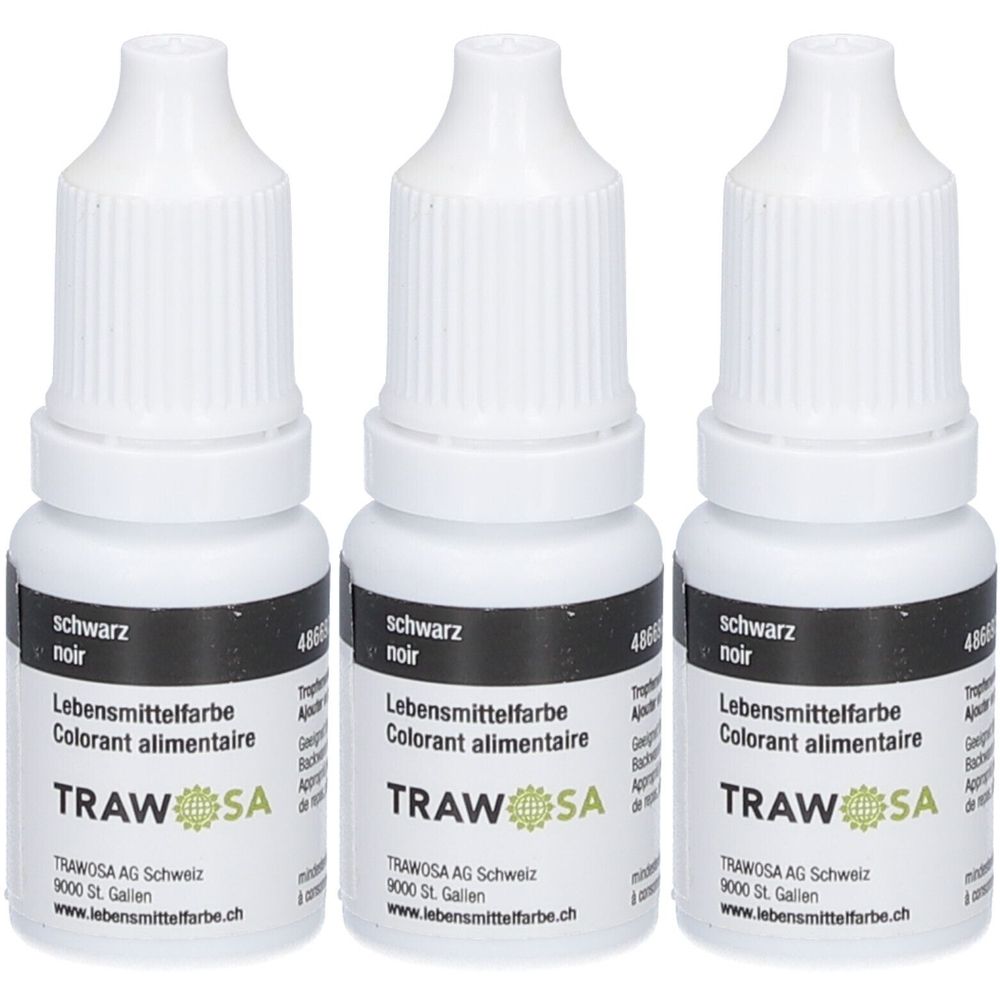 Trawosa Lebensmittelfarbstoff schwarz