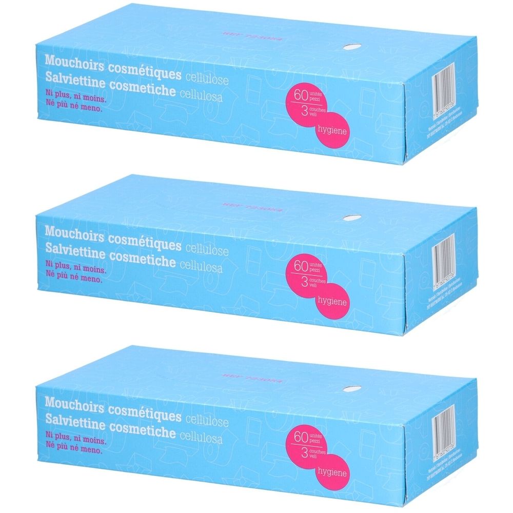 Hartmann Kosmetiktücher Zellstoff 3-lagig