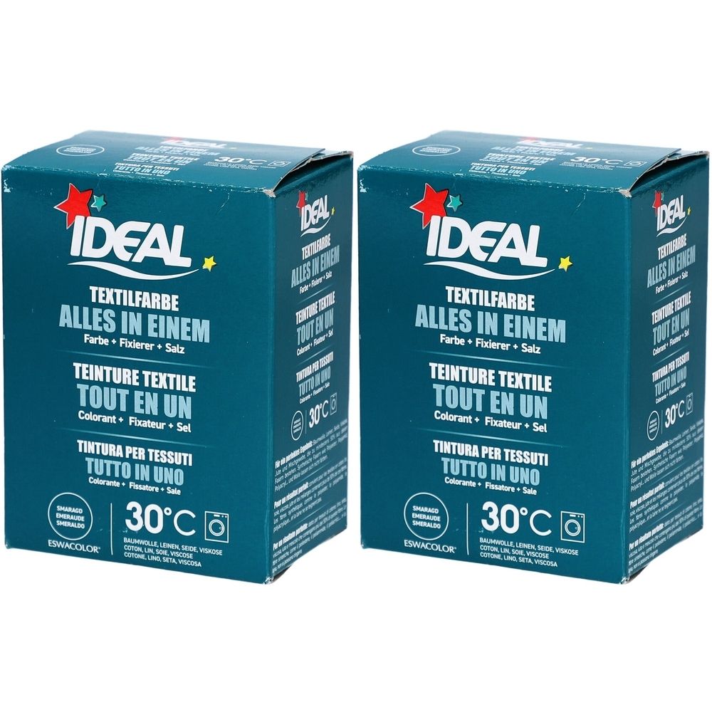 Ideal All-in-One-Textilfarbe Smaragd