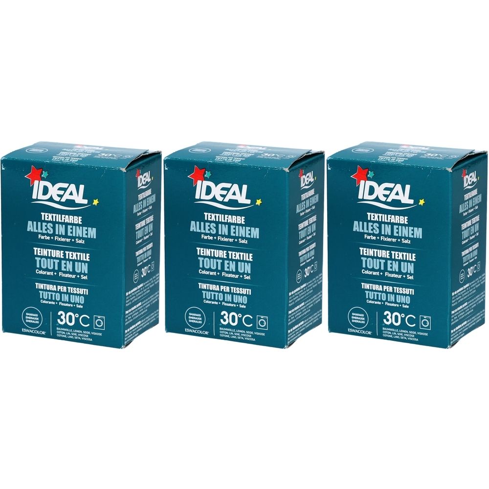 Ideal All-in-One-Textilfarbe Smaragd
