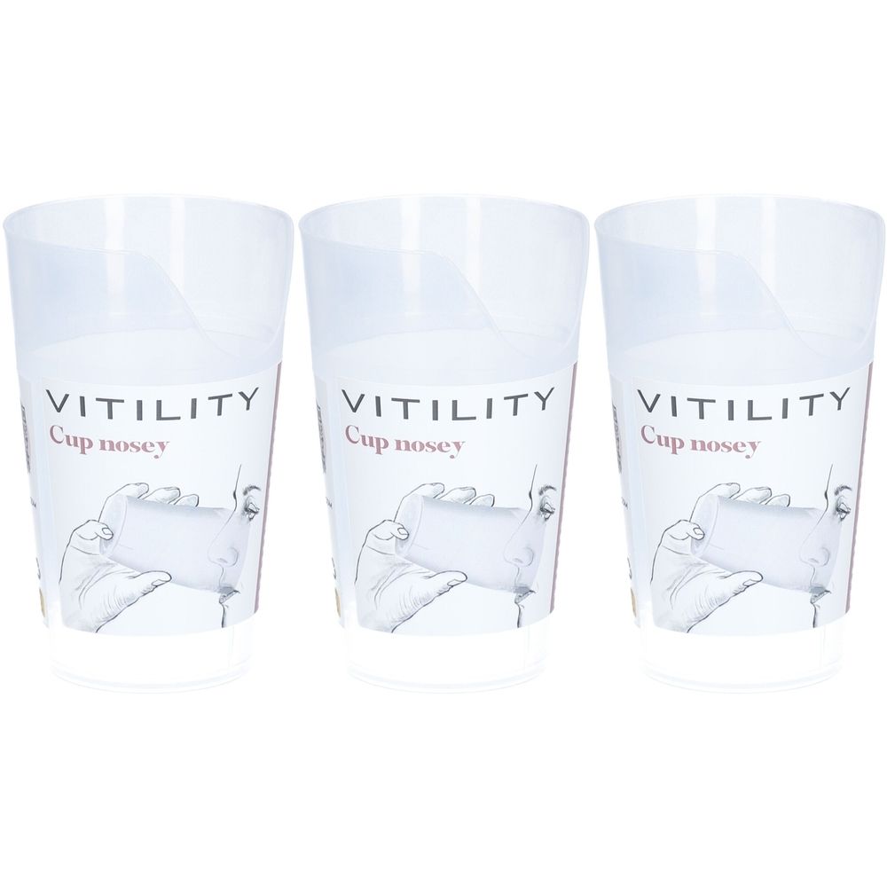 Vitility Becher mit Nasenausschnitt