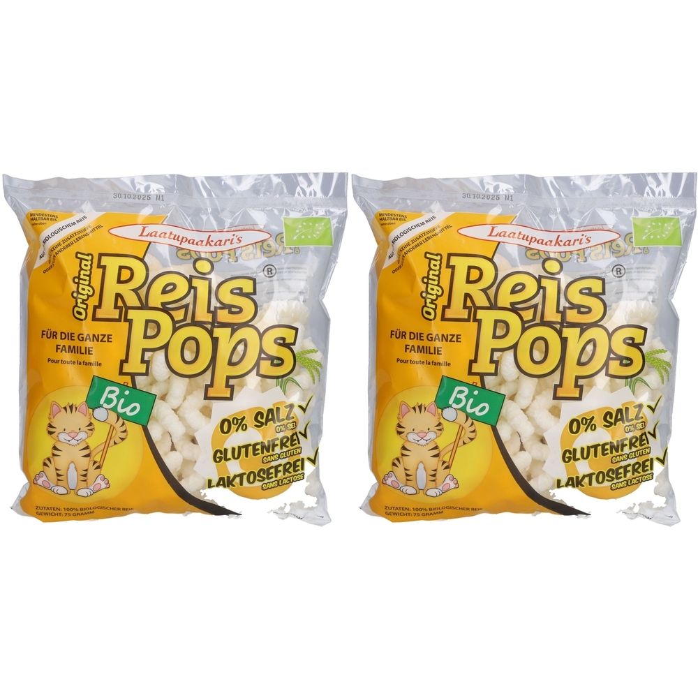 Mahler & Co. REISpops Natural – Glutenfreier Bio-Snack
