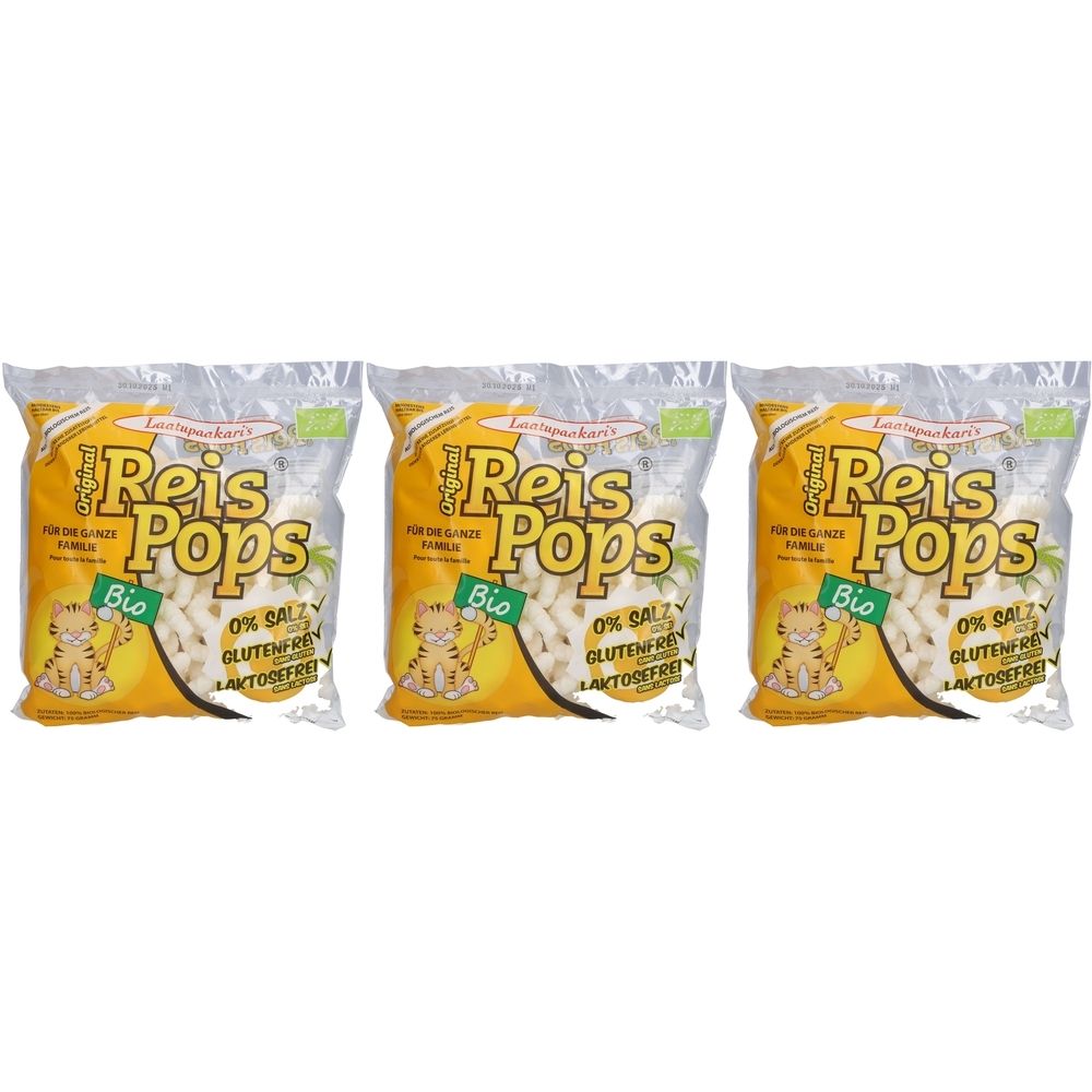 Mahler & Co. REISpops Natural – Glutenfreier Bio-Snack
