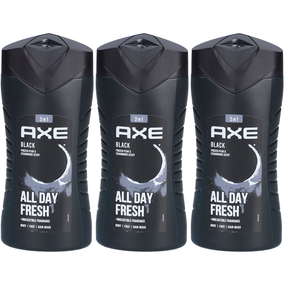 AXE 3 in 1 Duschgel Schwarz