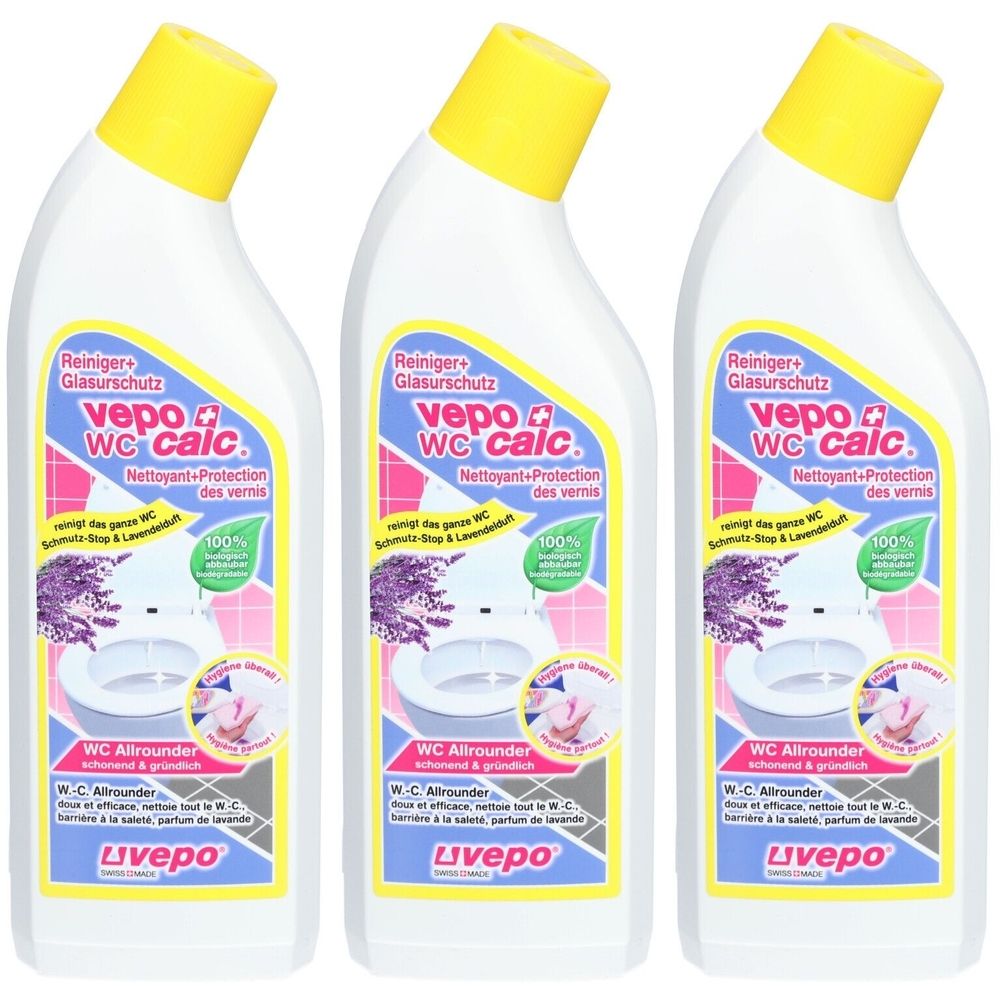 Vepo WC Calc Sanitärreiniger mit Lackschutz