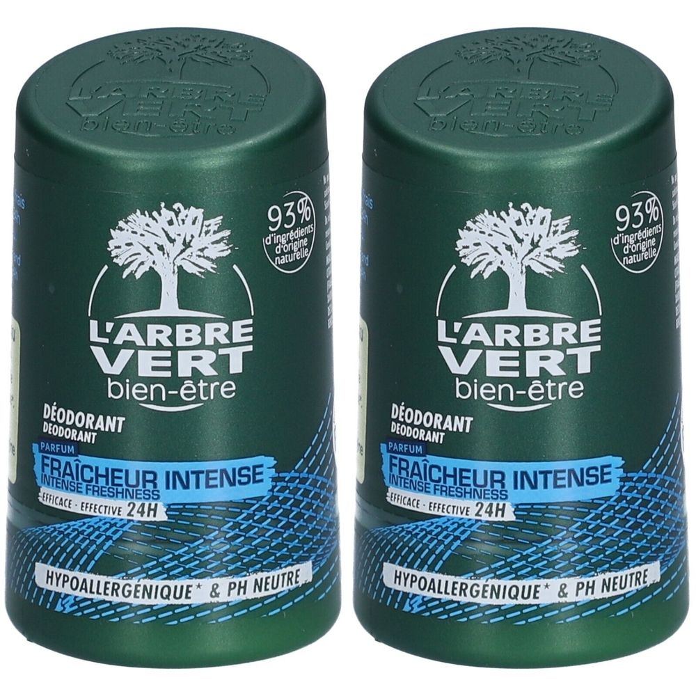 L'Arbre Vert Ökologisches Deodorant Mann Intensive Frische