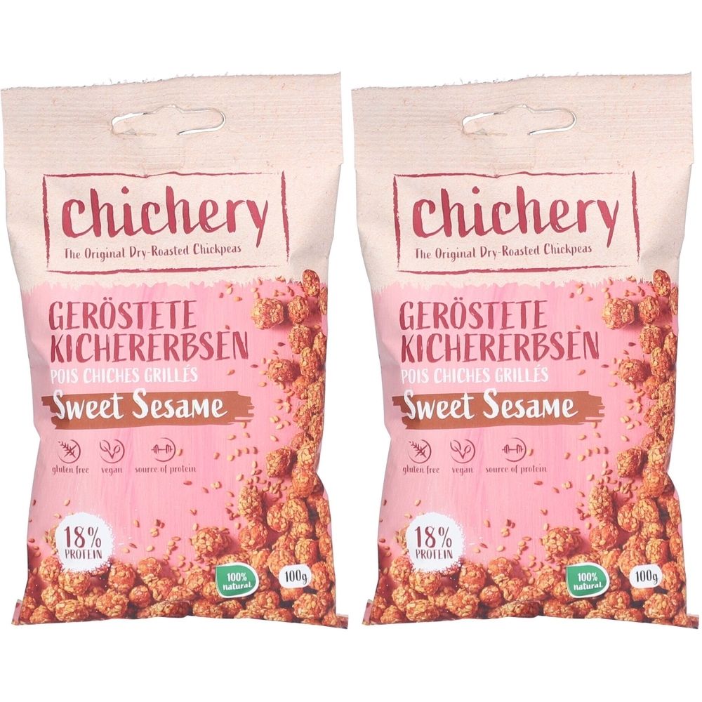 chichery Geröstete Kichererbsen Sweet Sesame