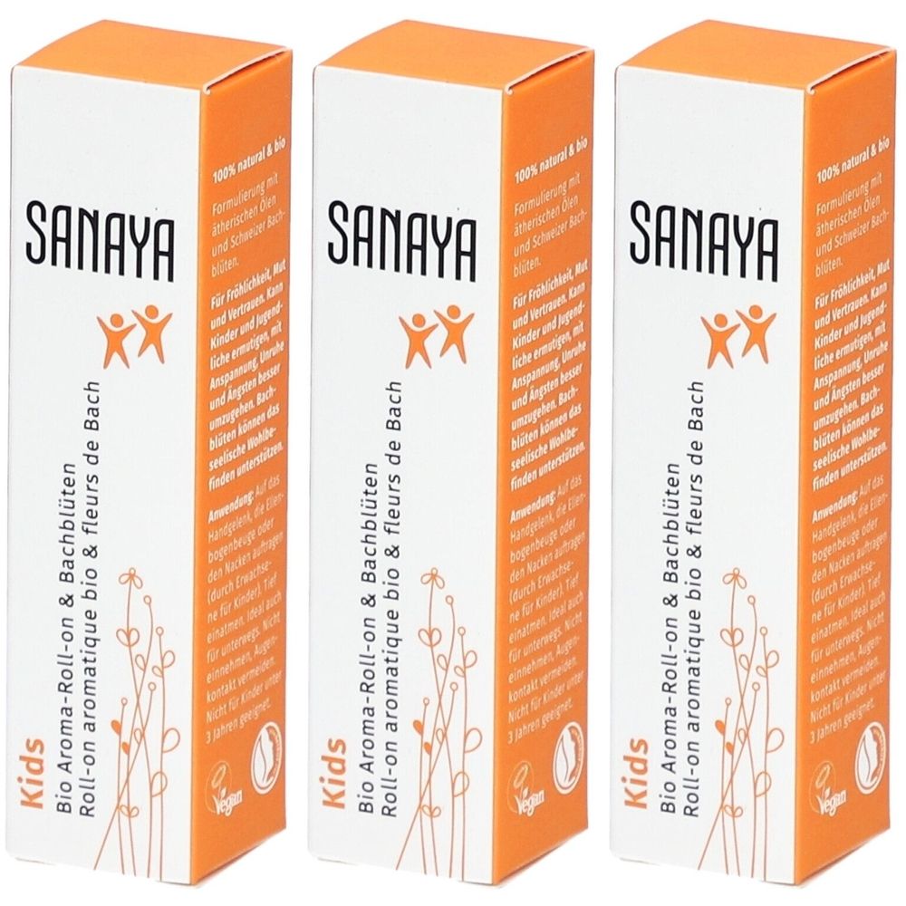 Sanaya Roll On Aromatisch Bio & Bachblüten Kids