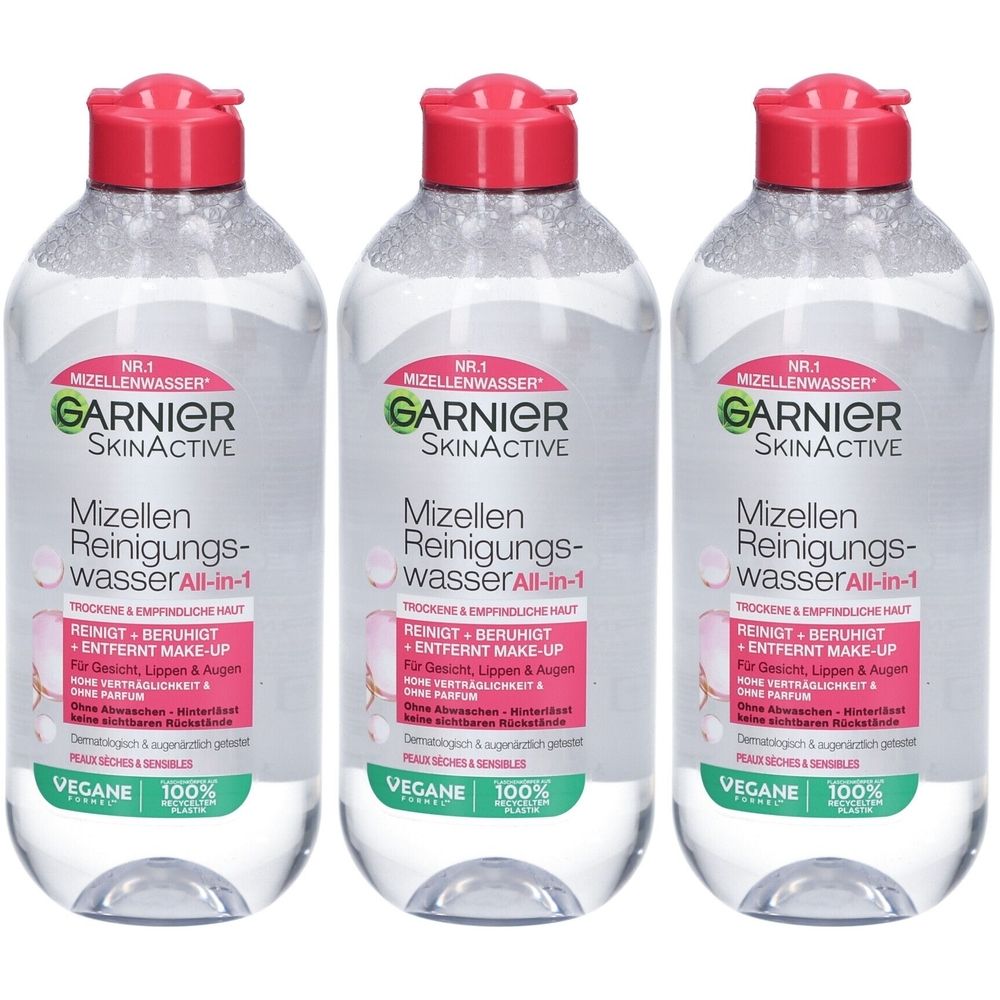 Garnier Mizellares Reinigungswasser für empfindliche Haut