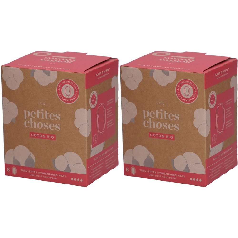 LES Petites Choses Damenbinden aus Bio-Baumwolle Maxi