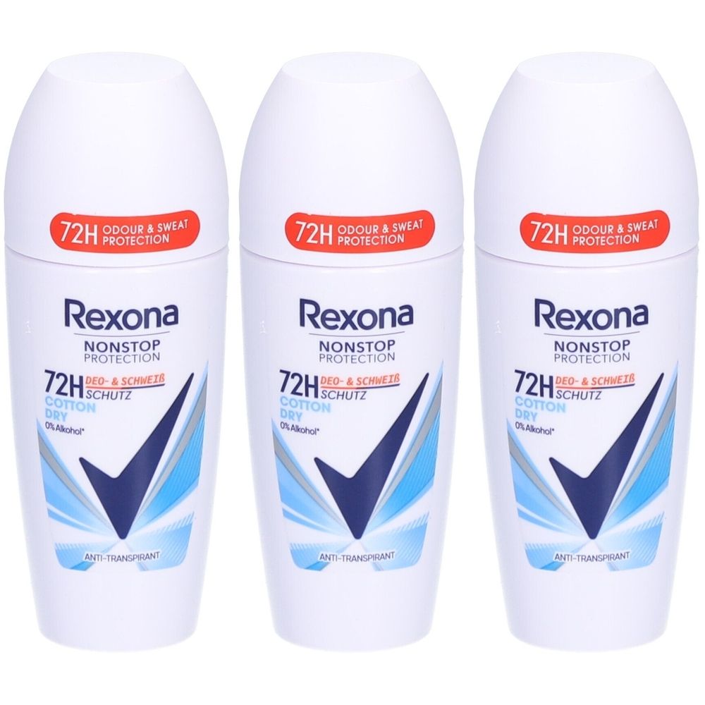 Rexona® Antitranspirant Deo Roll-on Nonstop Protection Cotton Dry