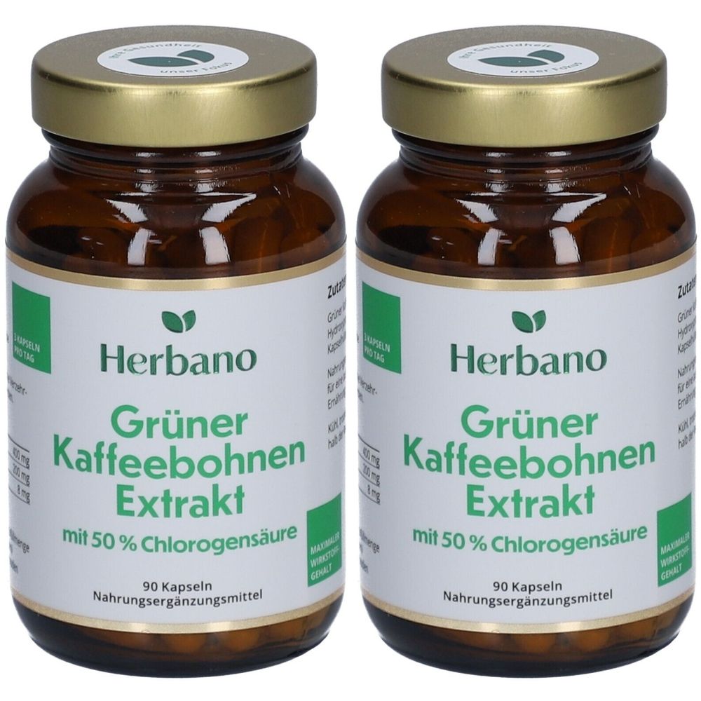 Herbano Grüner Kaffeebohnen Extrakt