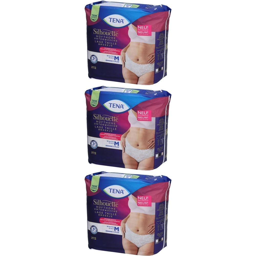 Tena® Silhouette Plus White M