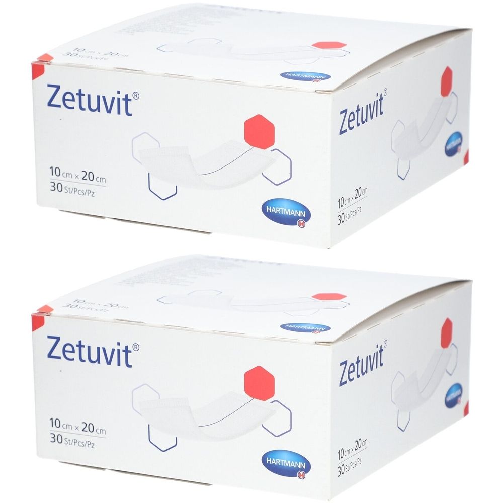 Zetuvit® Saugkompresse unsteril 10 x 20 cm