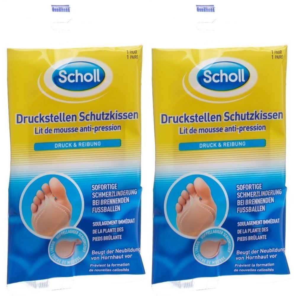 Scholl Anti-Druckschaum-Bett