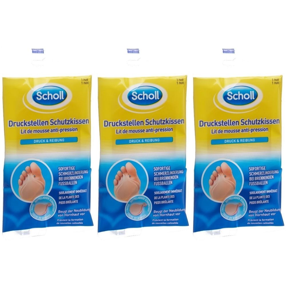 Scholl Anti-Druckschaum-Bett