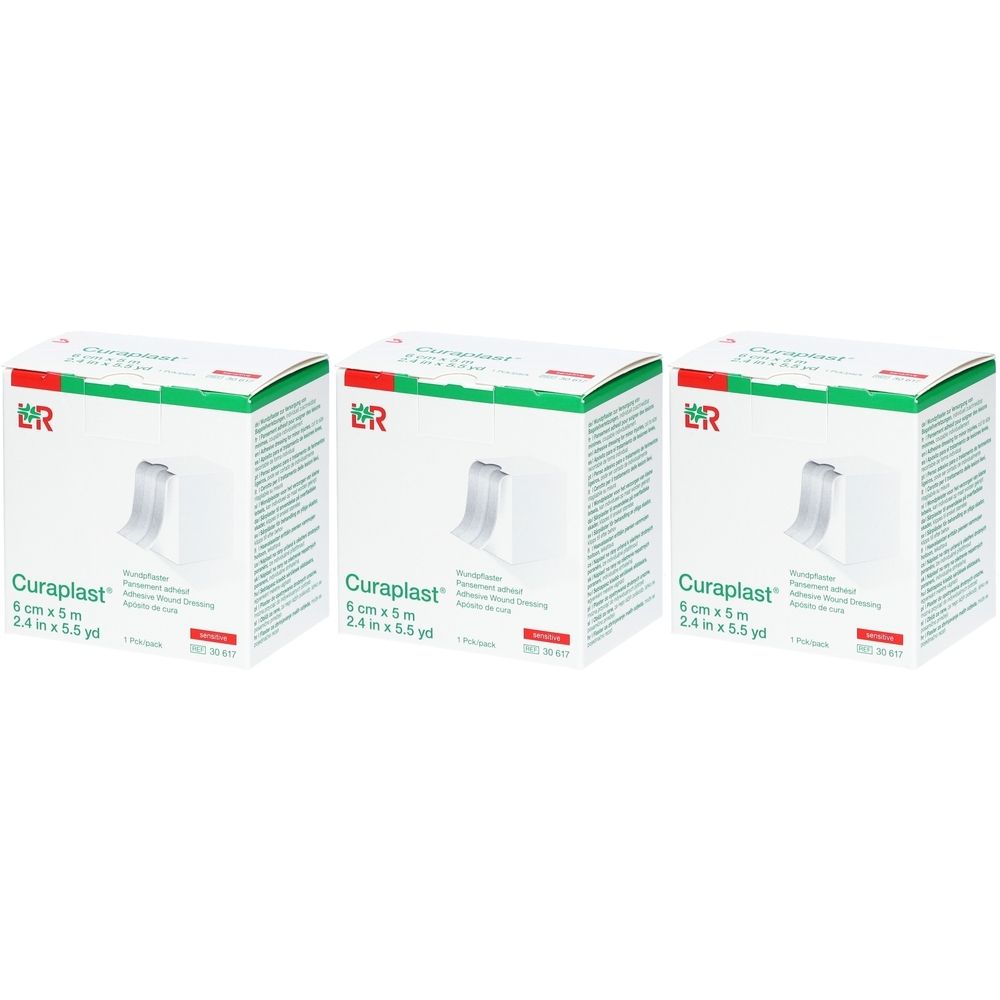 Curaplast® sensitiv Wundschnellverband 6 cm x 5 m