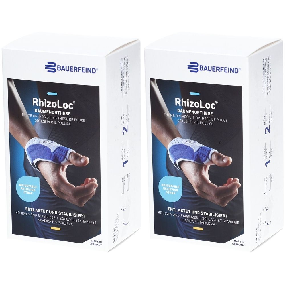 Bauerfeind® RhizoLoc® Daumenorthese Links Gr. 2