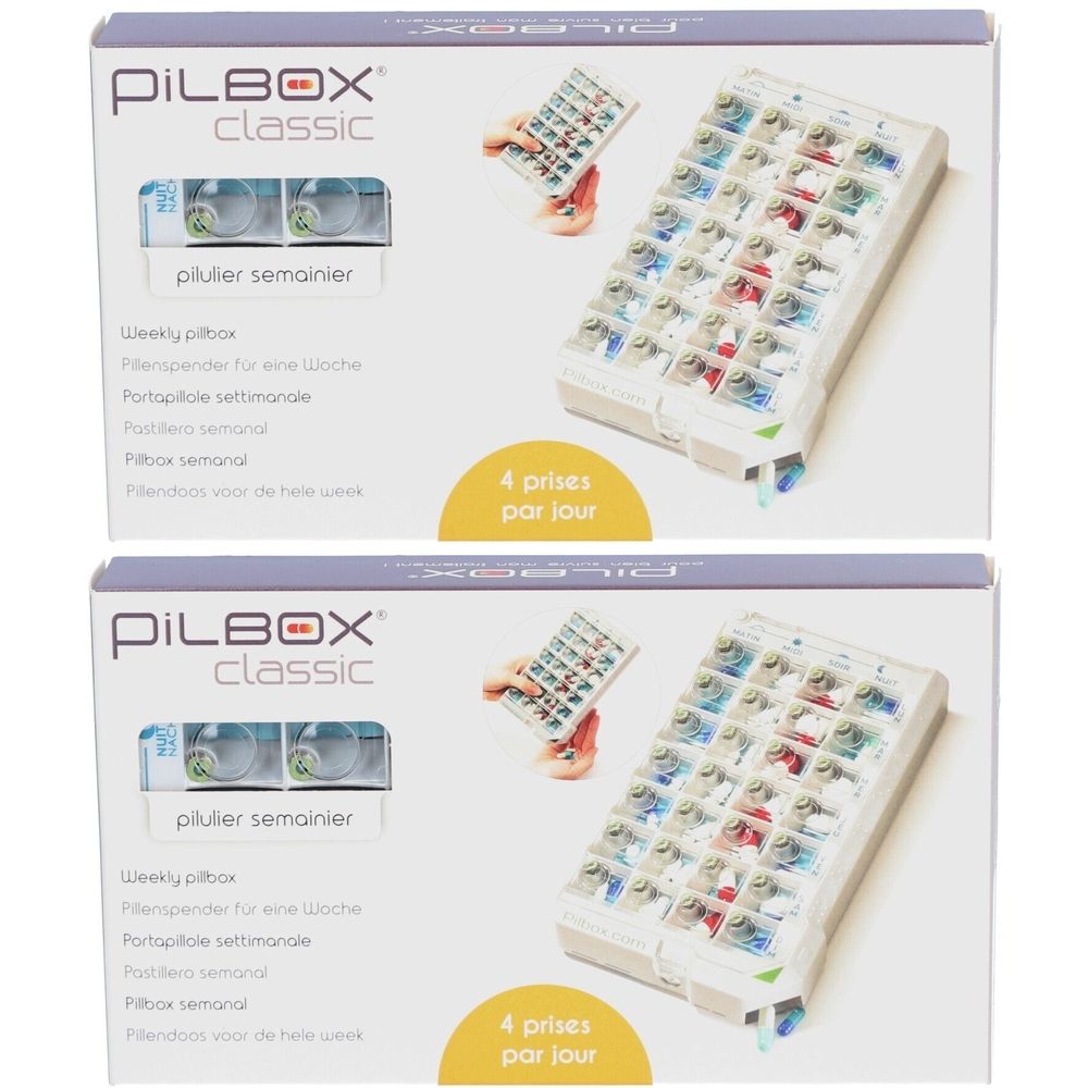 Pilbox® Classic - Pilulier semainier