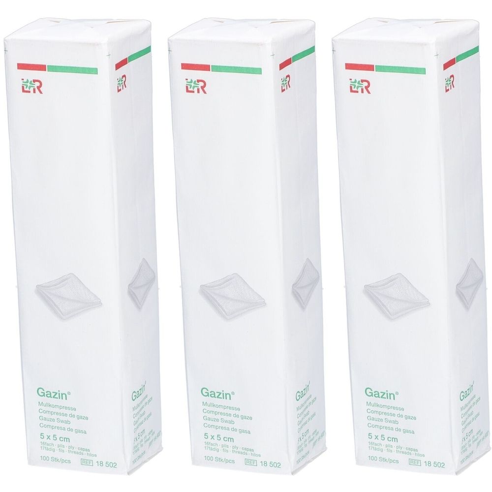 Gazin Mullkompressen 5x5cm