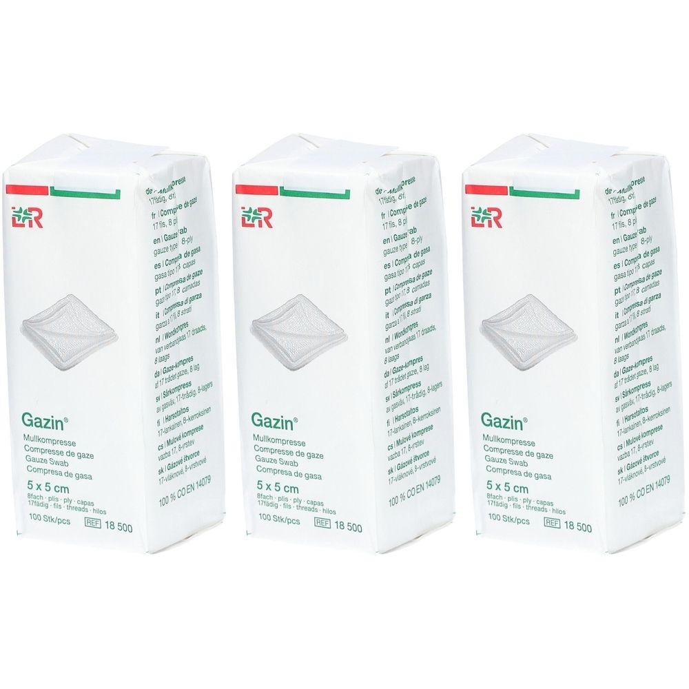 Gazin® Kompresse 5 x 5 cm