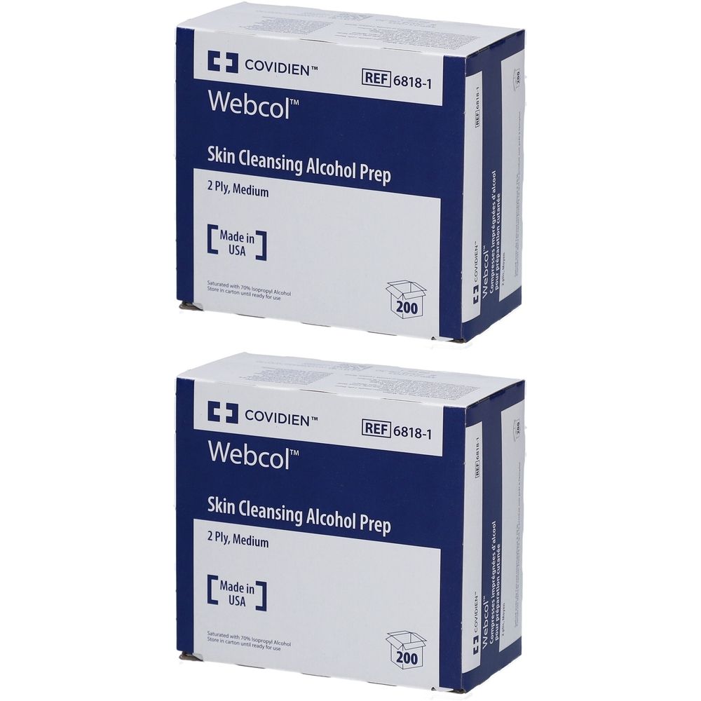 Webcol™ Skin Cleansing Alcohol Prep