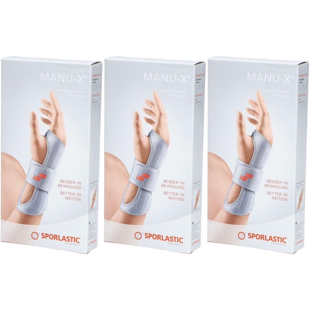 Sporlastic Manu X Größe 1 Schwarz