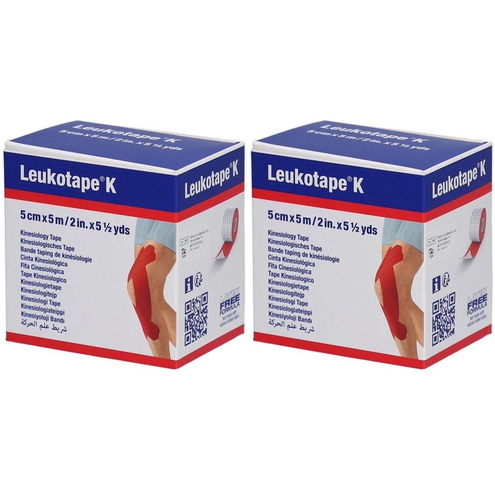 Essity Leukotape K Kinesiologie-Binde 5 cm x 5 m