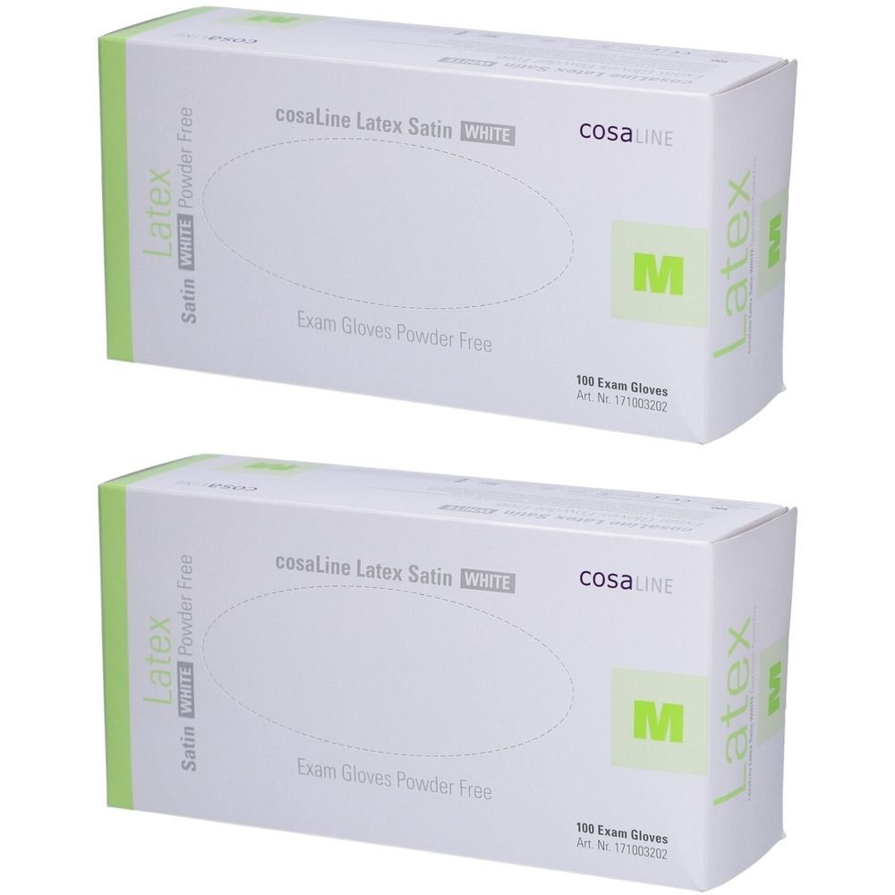 cosaLine® Untersuchungshandschuhe M Latex puderfrei